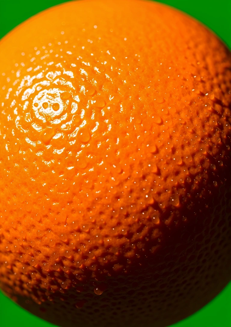 Close up of citrus vitality