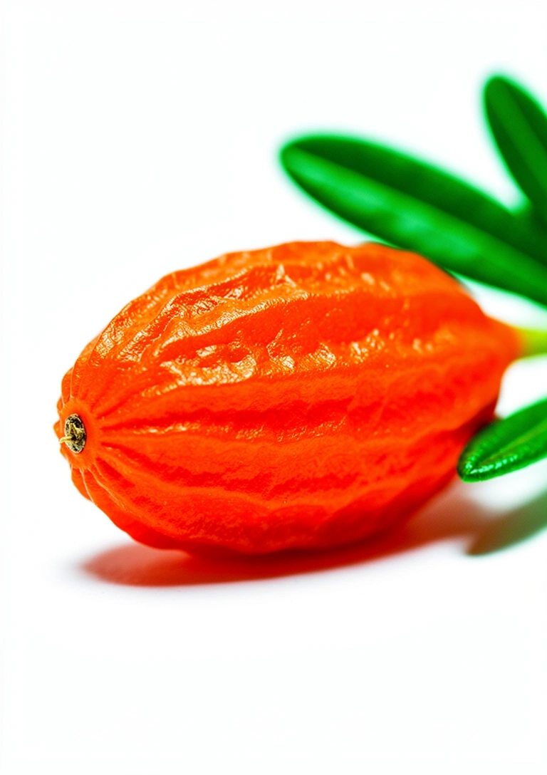 High-contrast macro of botanical nutrients